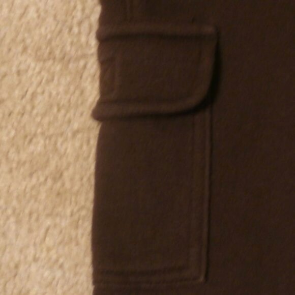 Jumping Beans Boys SIZE L(7) BROWN Cargo Pants, 20 Inch Inseam and 9 Inch Rise - Picture 3 of 5